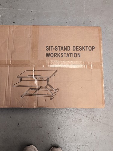 Sit stand desktop workstation - sit-stand,