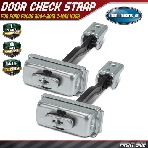 Door hinge stop check strap - door,