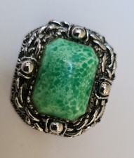 vintage silver-tone brooch