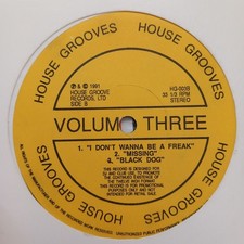 RAVE VINYL RECORD House Grooves 3 Techno Hardcore Rave Electronic Housemusic 12"