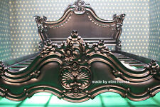 UK King Size MATT BLACK Gothic