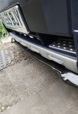 Front bumper lower splitter - front,