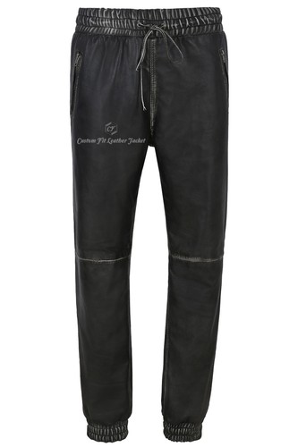 Mens leather trouser sweat - mens,