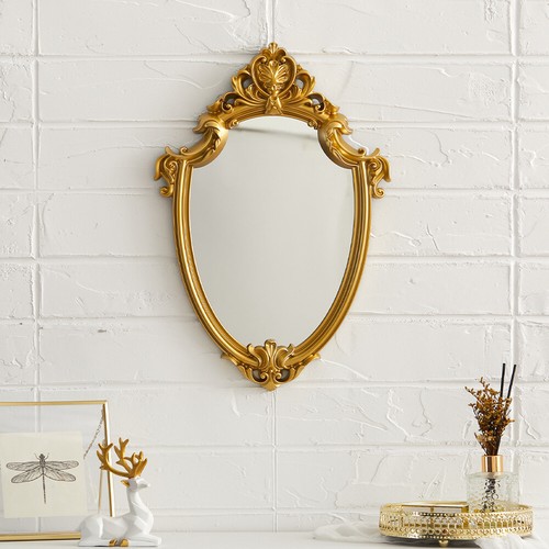 Vintage gold frame mirror - vintage,