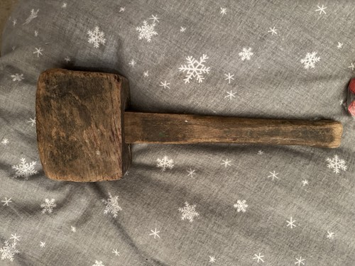 Wooden mallet carpenters tool - mallet,