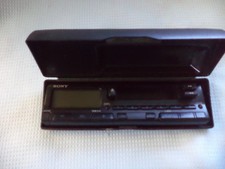 vintage Sony car radio tape player cassette Front - UNTESTED