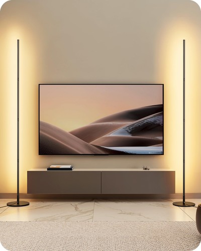 Led floor lamp - lamp, minimalist