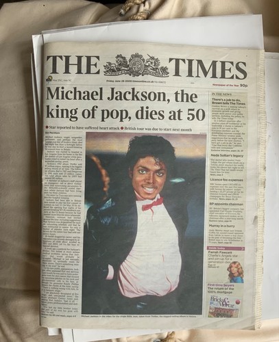 Michael jackson death - uk, the