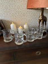 Antique rare etched crystal - antique,