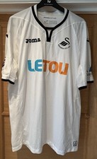 Swansea City Joma Home Shirt 2017/18, Size XXL In Very Good Condition