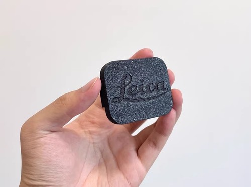 Printed lens hood - lens, for