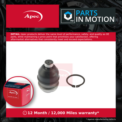 Ball joint lower - ball, apec