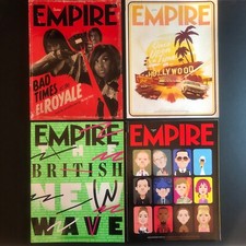 4 x Empire Movie Film Magazine Collectors Exclusive Subscriber Covers Bundle