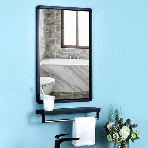 Large bathroom mirror - xl, black
