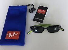 Ray Ban RJ9074S 709471 41 CHILD/JUNIOR/KIDS(Black / Green Rubber-Dark Green)