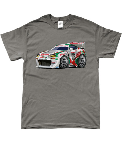 Toyota trd supra mk4 cartoon - toyota,