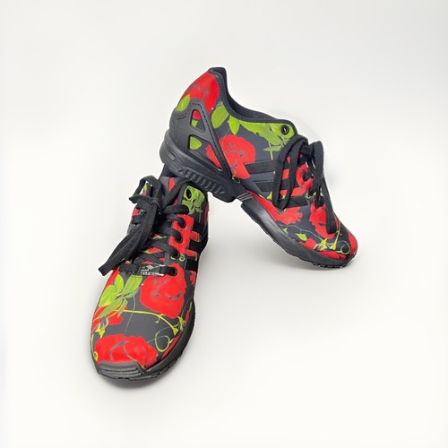Adidas flux red roses - zx, ‘red