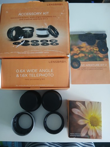 Lensbaby accessory kit set - lensbaby,