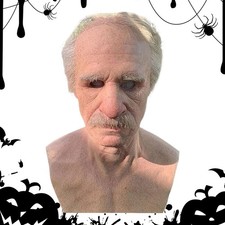 Realistic Latex Old Man Masks