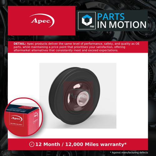 Crankshaft pulley fits - crankshaft,