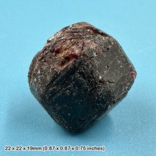 Red garnet rough gemstone crystal from mali, healing mineral for love and