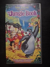 Disney Classics The Jungle Book VHS Vintage VHS Video Tape