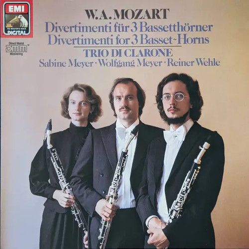 Mozart divertimenti for 3 - lp,