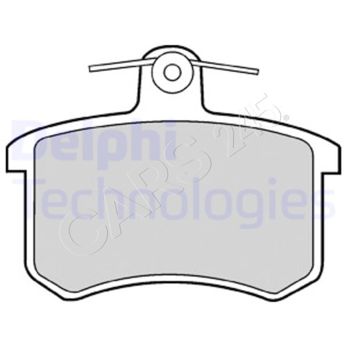 Delphi disc brake brake pad