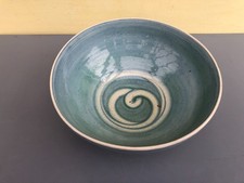 SUPERB MID CENTURY MARIE SEVIERS SIGNED OLD HAMPSTEAD STUDIO POTTERY BOWL