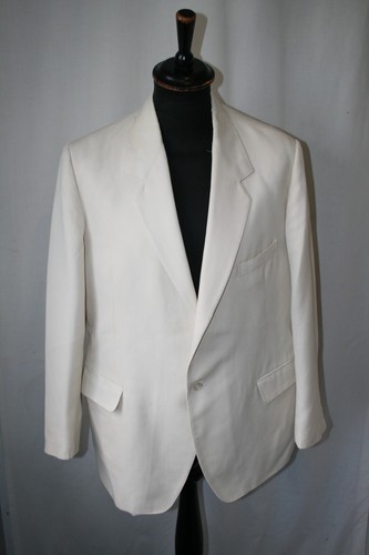 Vtg 60s cream terylene - , evening