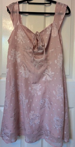 Cider floral pale pink dress - floral,