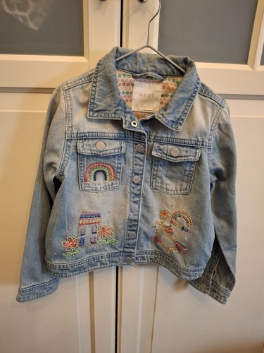 Next girls embroidered denim - girls,
