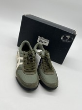Onitsuka Tiger Ultimate 81 Ex Men’s 6 Women’s 7.5 Lichen Green/Cream Sneakers.