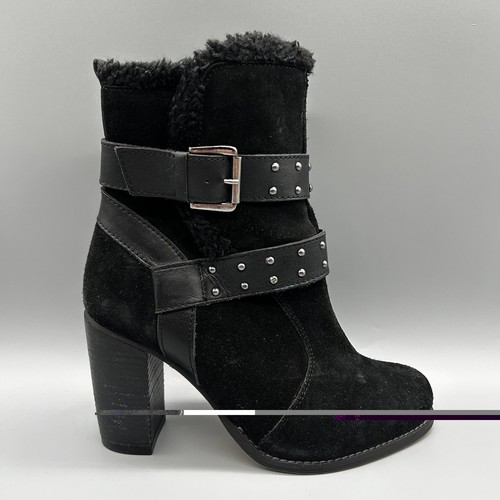 Ravel ankle boots black suede - ankle,