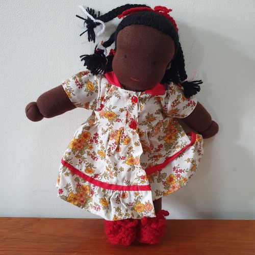 Monte azul waldorf cloth doll - monte,