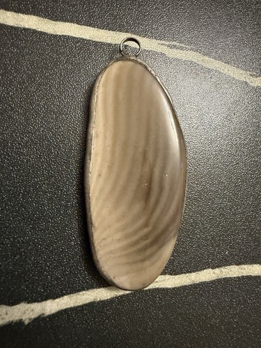 Large banded agate flint - agate, slice