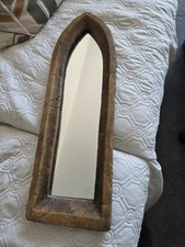 Rustic Gothic Arch Mirror 21x7