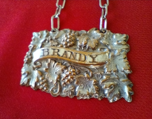 Vintage decanter label - vintage,