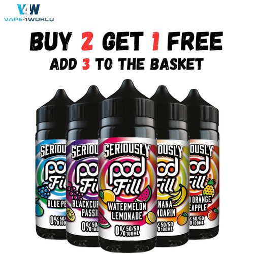 Seriously pod fill - fill, 100ml