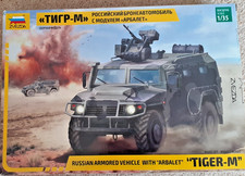 Zvezda 3683 1/35 "Tiger-M" Russian Armored Vehicle with "Arbalet"