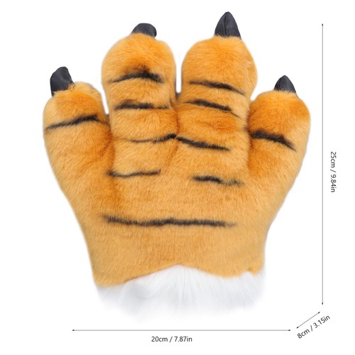Cute tiger claw - claw, warm