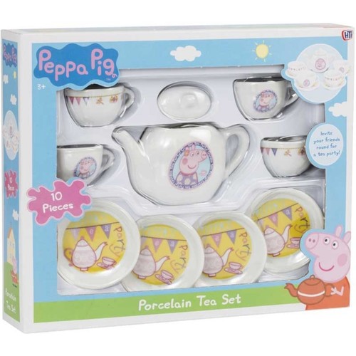 Peppa pig porcelain tea set - peppa,