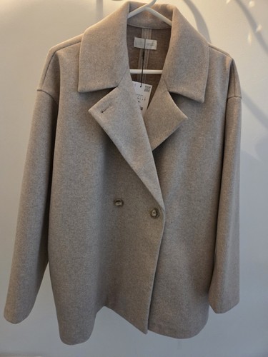 Zara womens oversized double - zara,