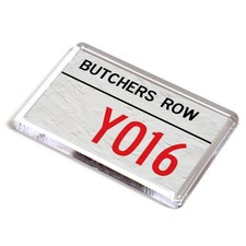 FRIDGE MAGNET - Butchers Row