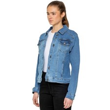 Enzo Womens Denim Jacket