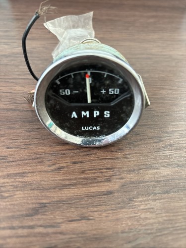 Vintage lucas 50 ammeter - vintage,