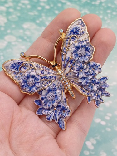 New stunning blue and - new, white