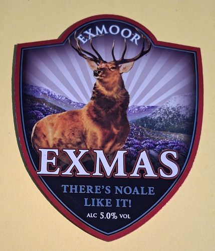 Exmoor brewery exmas beer - exmoor,