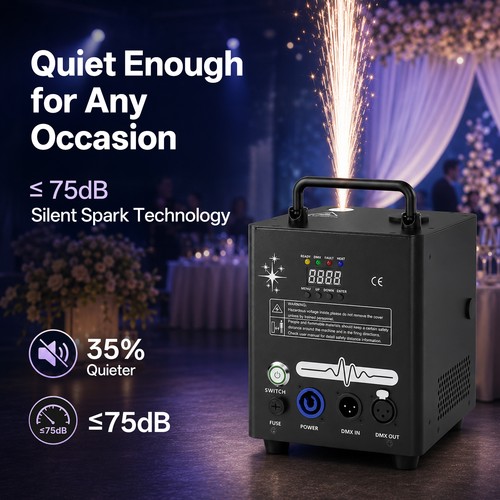 Uking 800w cold spark - spark, machine