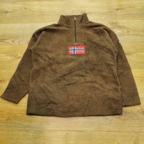 Napapijri fleece jumper mens - fleece, l